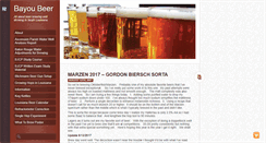 Desktop Screenshot of bayoubeer.com